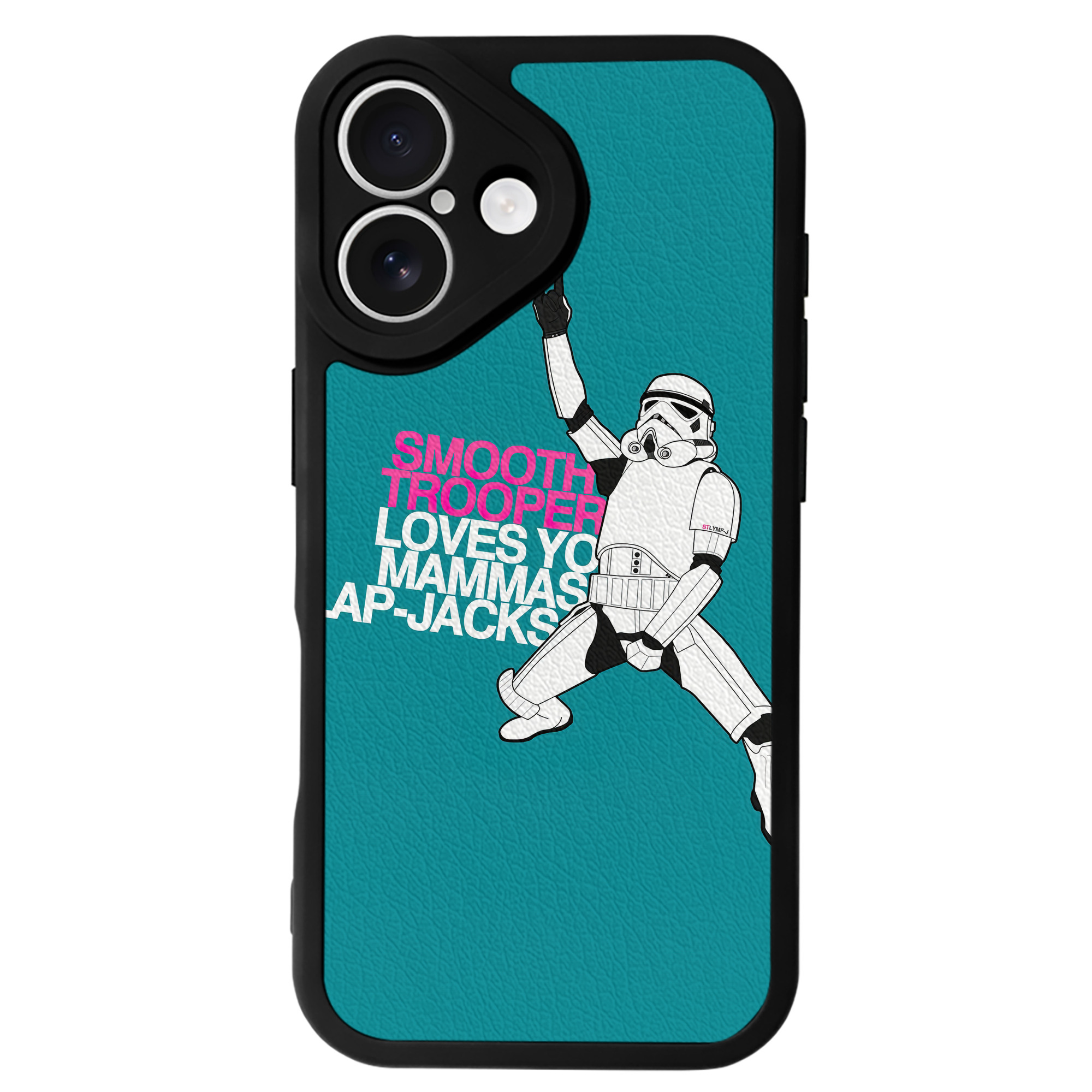 （画像用） スター・ウォーズ Star Wars 【iPhone 16シリーズ対応】シリコンスマホケース（レザー調） 材質：シリコン